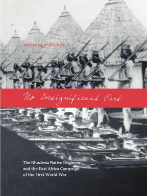 cover image of No Insignificant Part